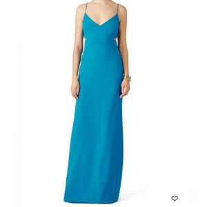 Badgley Mischka Teal Odessa Gown
